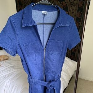 NWOT NW Jean romper